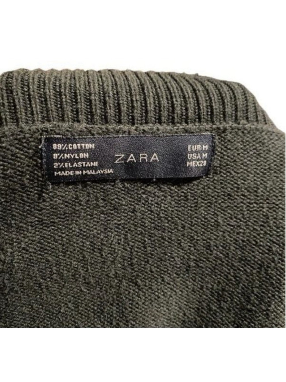 ZARA Sweater Cardigan with Pockets Medium - Picture 4 of 5
